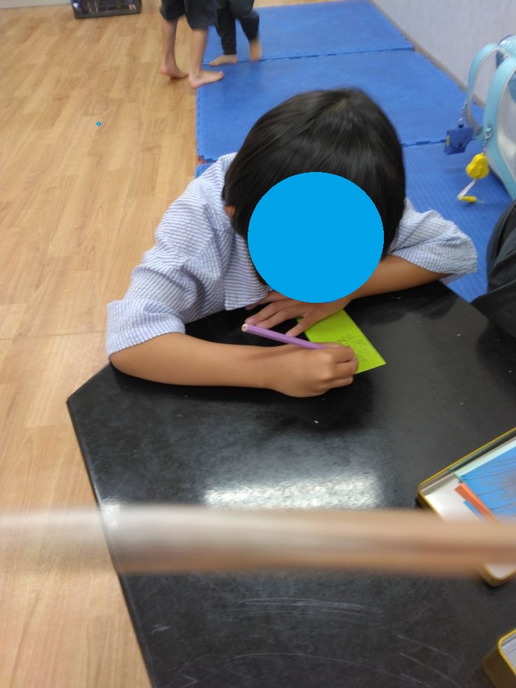 七夕短冊①_アイリスクラブ八尾南教室